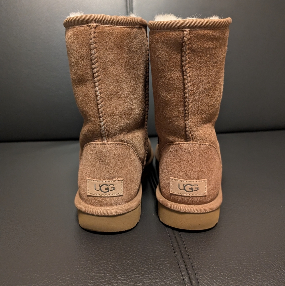 UGG Tan Shearling Boots